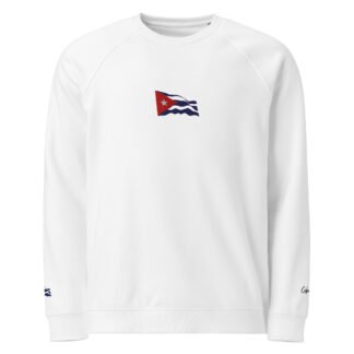 Sudadera orgánica raglán unisex