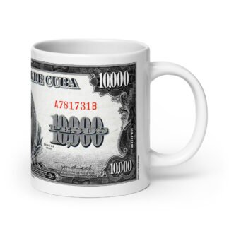 Taza de cambio – 10,000 pesos – 1950