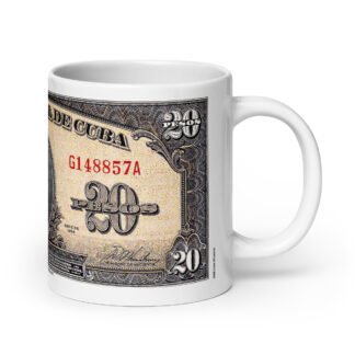 Taza de cambio – 20 pesos – 1958